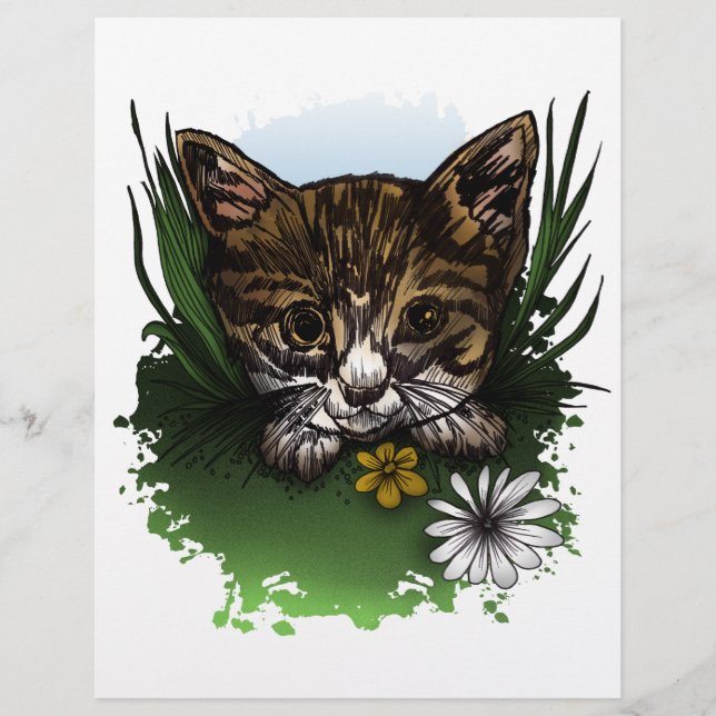 Lámina Calico Kitty (Anverso)