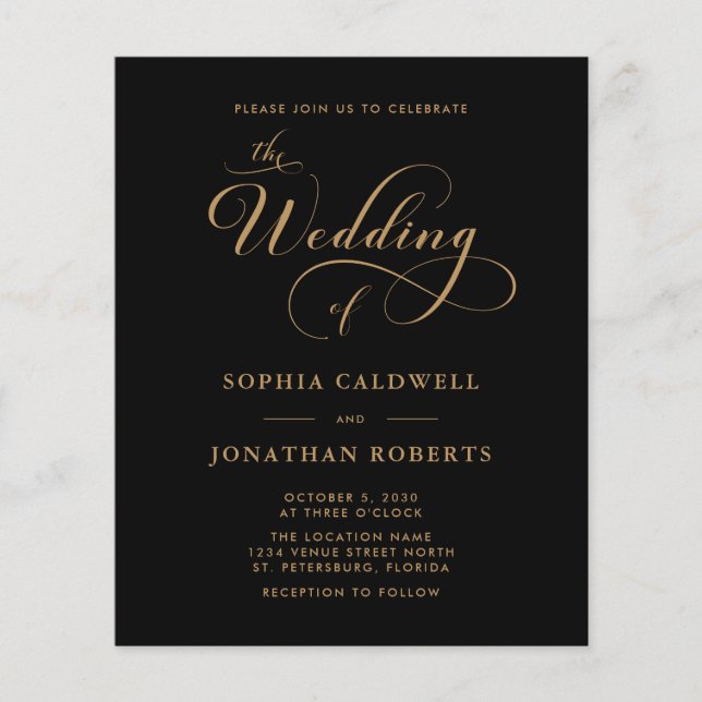 Lámina Caligrafía presupuestaria Código QR Boda de oro ne (Anverso)