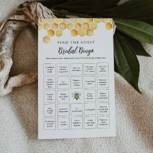 Lámina CALLA Honeycomb Encuentra el juego de Bingo Novial