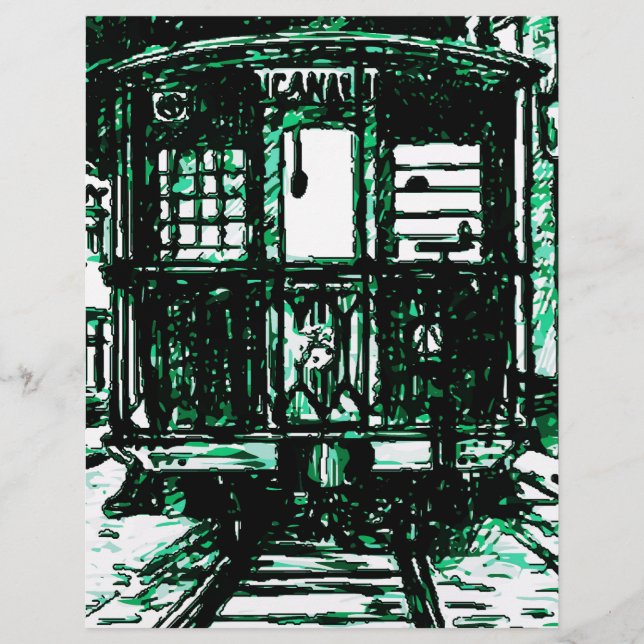 Lámina Calle De Nueva Orleans (Anverso)