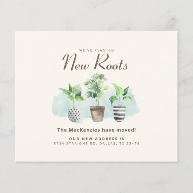 Lámina Cambio de la Invitación de desplazamiento de direc (Anverso)