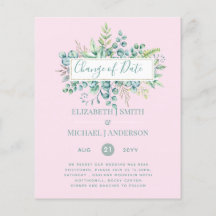 Cambio de Planes Fecha Verenery Eucalyptus Evento