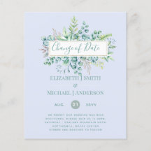 Cambio de Planes Fecha Verenery Eucalyptus Evento