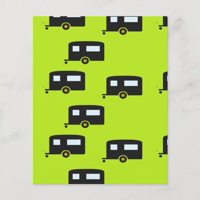 Lámina Caminando en verde (Anverso)