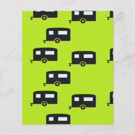 Lámina Caminando en verde