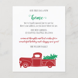 Lámina Camión de árbol de Navidad presupuestado que hemos