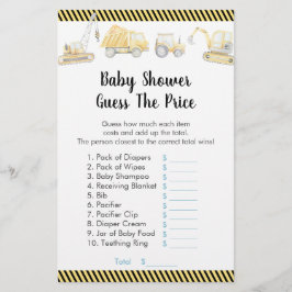 Lámina Camión De Construcción Adivinan El Juego De La Duc