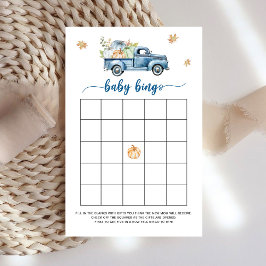 Lámina Camión de la Granja Azul Pequeñas Calabazas Juego