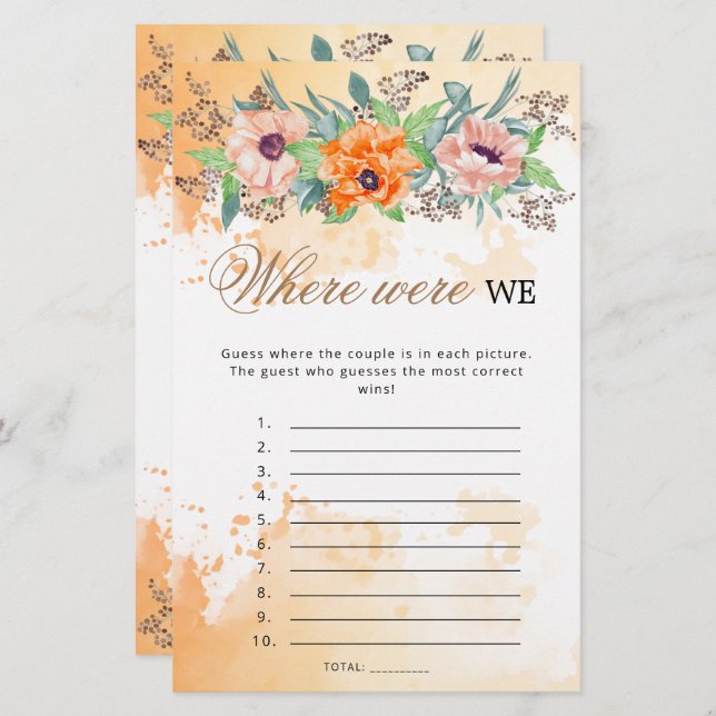 Lámina Camionetas donde estuvimos el juego de la ducha de (Anverso / Reverso)