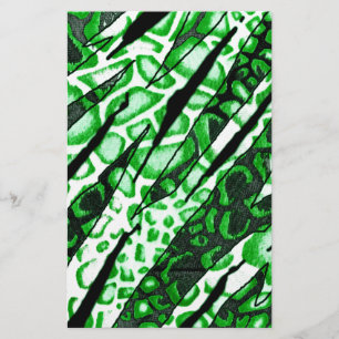 Lámina Camo de piel de serpiente verde
