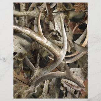 Lámina Camo Deer Skulls