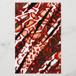Lámina Camo Leopardo Rojo