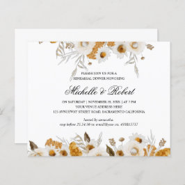 Lámina Camomila blanca amarilla Mimosa Ensayo Cena