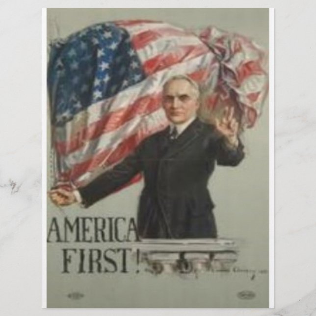 Lámina Campaña Presidencial de 1920 (Anverso)