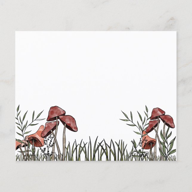 Lámina Campo Mushroom (Anverso)