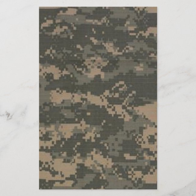 Lámina Camuflaje de camo digital ACU (Anverso)