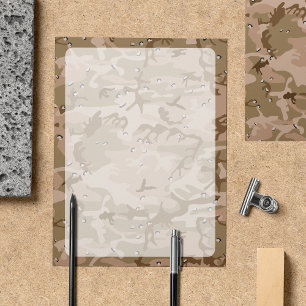 Lámina Camuflaje del desierto con guijarros, militar, ejé