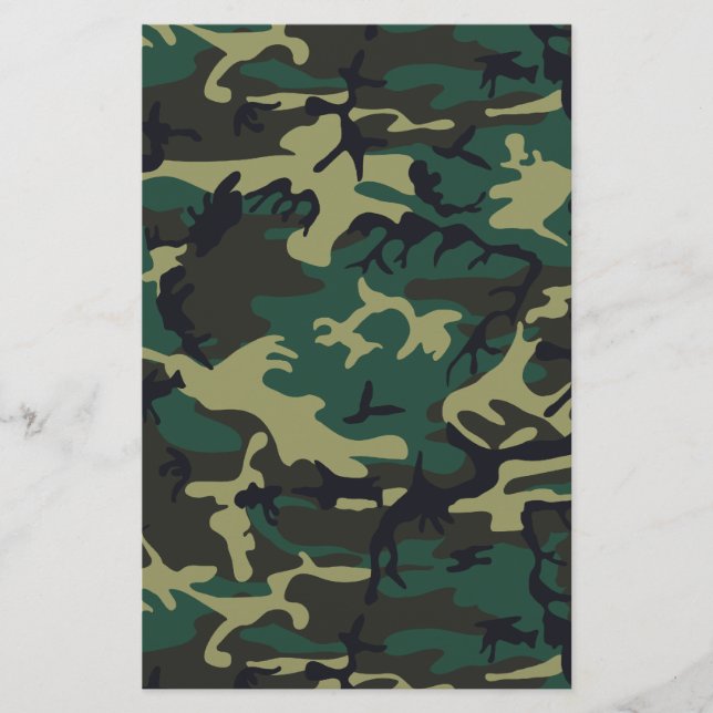 Lámina Camuflaje militar (Anverso)