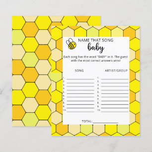 Lámina Canción de bebé abeja pequeña