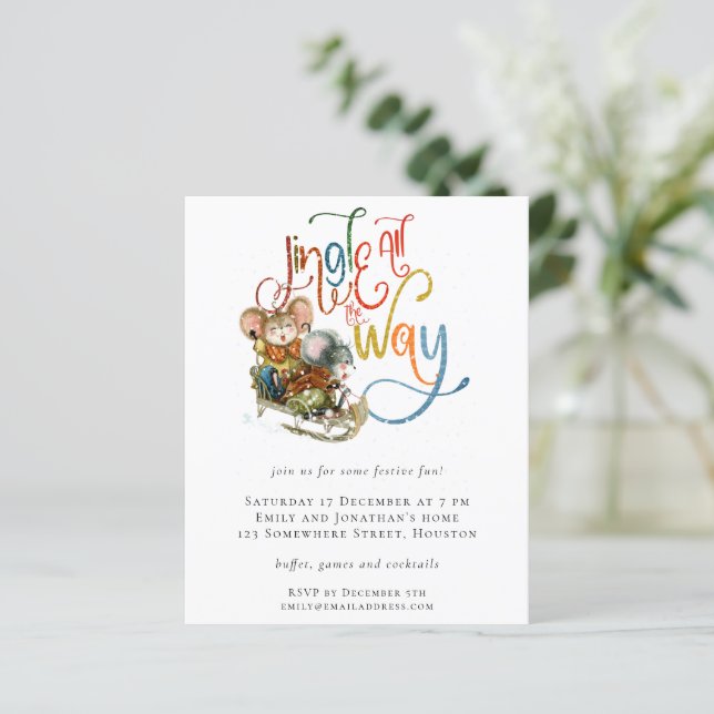 Lámina Canción de ratones de presupuesto todo el camino q (Anverso de pie)