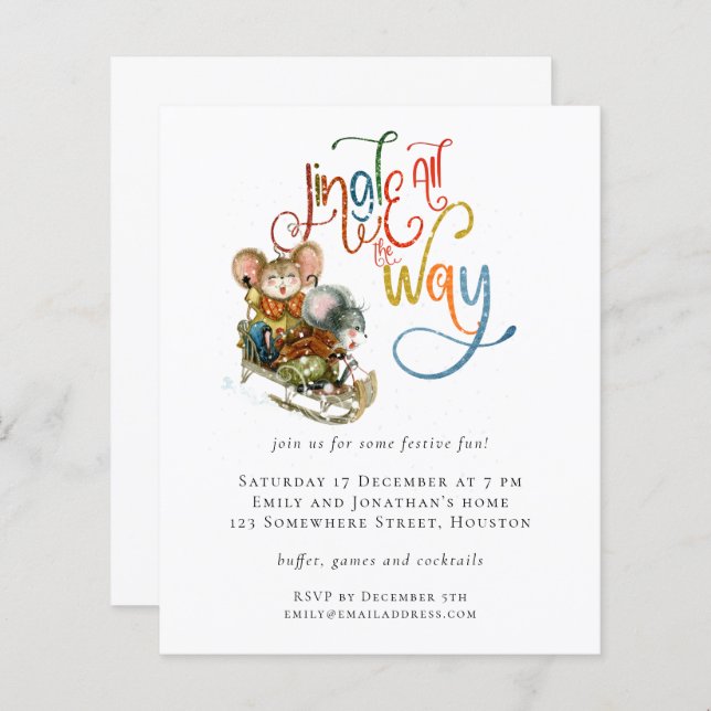 Lámina Canción de ratones de presupuesto todo el camino q