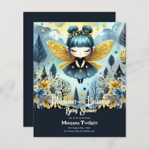 Lámina Canciones de gótico Baby Shower Cute Chica Moonlig