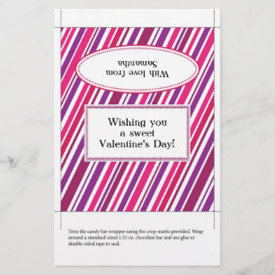 Lámina Candy Bar Wrapper   EL DÍA DE SAN VALENTÍN