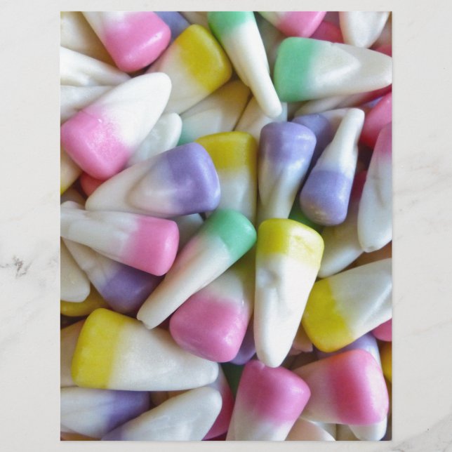Lámina Candy Corn de Pascua (Anverso)