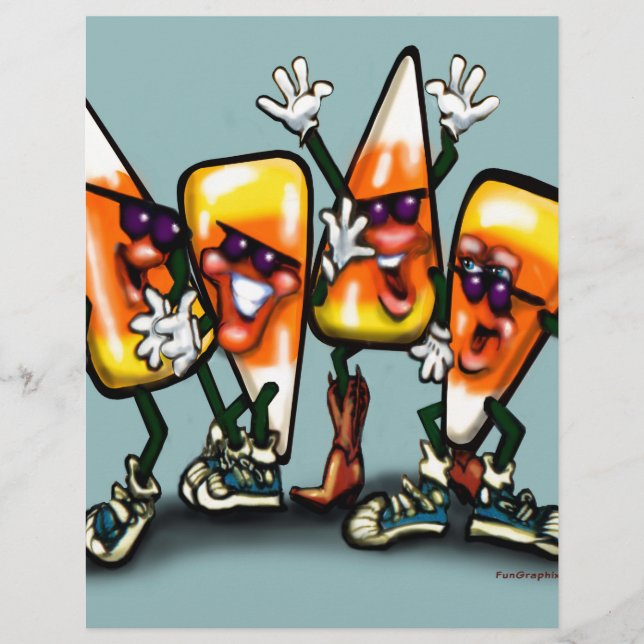 Lámina Candy Corn Gang (Anverso)