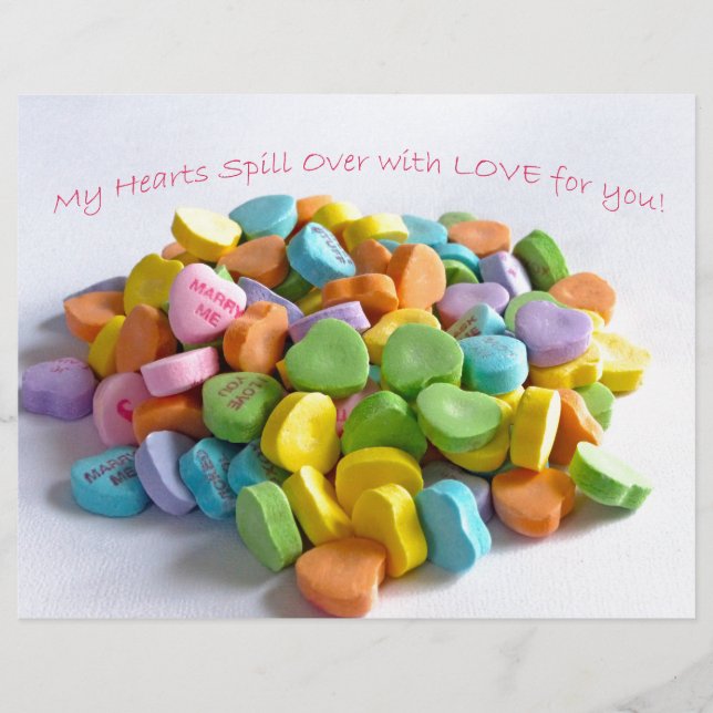 Lámina Candy Hearts (Anverso)