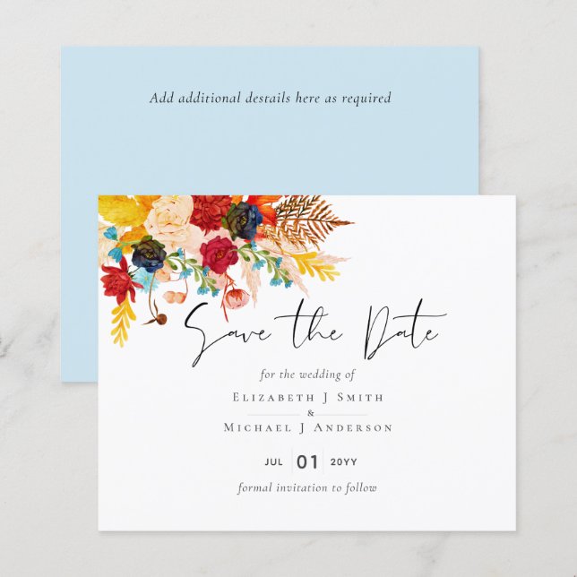 Lámina Canela Verde azulada azul rojo profundo del presup (Anverso / Reverso)