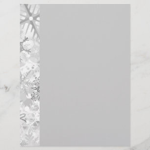 Lámina capa de realismo digital de invierno gris gris con