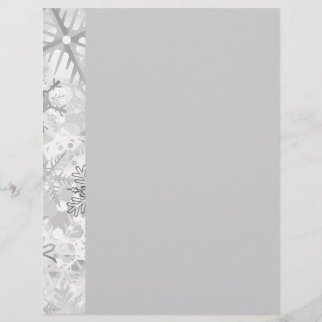 Lámina capa de realismo digital de invierno gris gris con (Anverso)