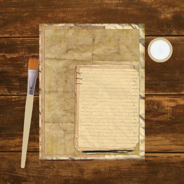 Lámina Capas de papel de cuadernillo de época 9 (Subido por el creador)