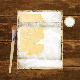 Lámina Capas de papel de cuadernillo vintage 2