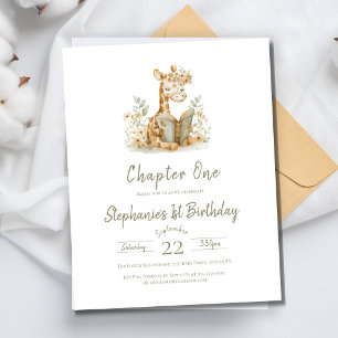 Lámina Capítulo presupuestario Un Fiesta de primer cumple