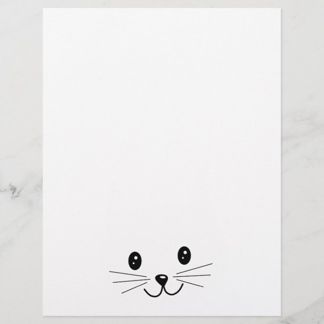 Lámina Cara de gato. (Anverso)