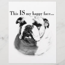 Cara Feliz de Bulldog