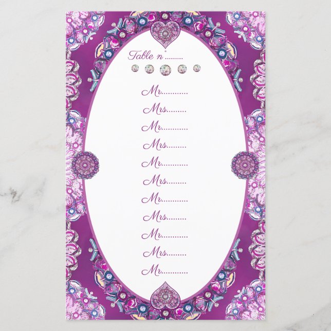 Lámina Cardinal red Rosace (Anverso)