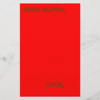 Lámina Carta a la papelería Santa