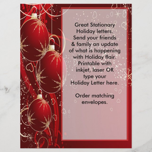 Lámina Carta de vacaciones Navidades a amigos y familia (Anverso)