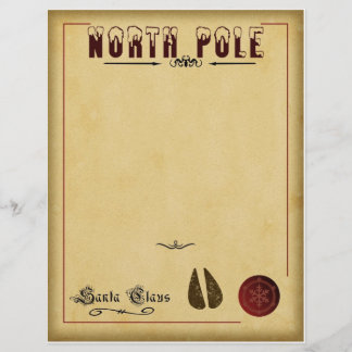 Lámina Carta desde Santa