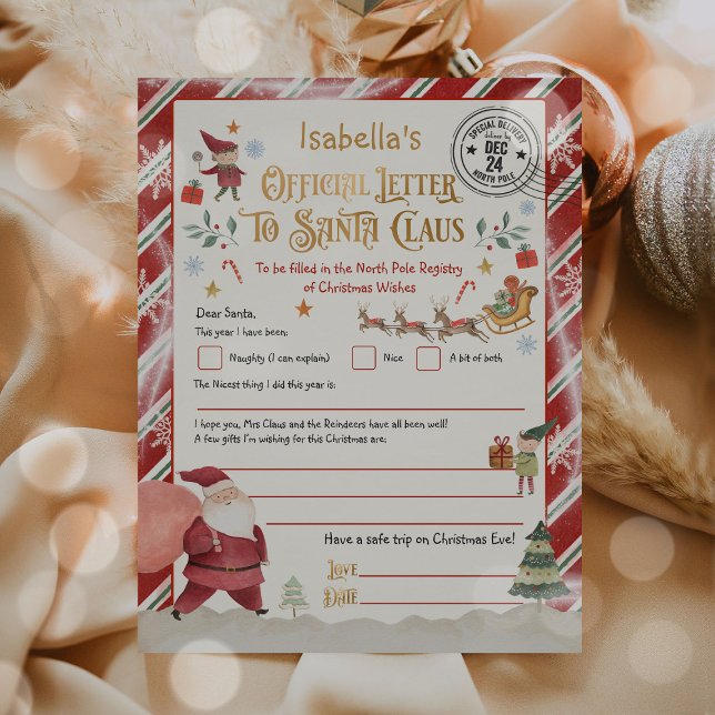 Lámina Carta Oficial Personalizada Del Polo Norte A La Sa (Subido por el creador)