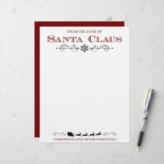 Lámina Cartel oficial "De la mesa de Santa Claus"
