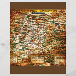 Lámina Cartografía geográfica mapa antiguo Europa vintage
