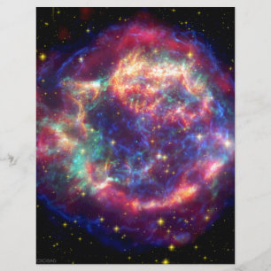 Lámina Cassiopeia A Supernova ... La muerte se convierte