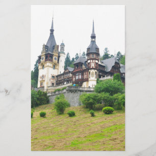 Lámina Castillo de Peles en Sinaia, Rumania