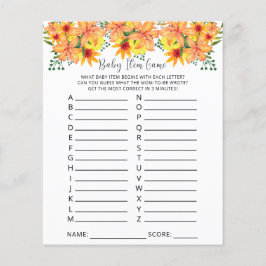 Lámina Caza de calabaza de otoño juego de artículos para