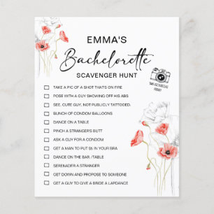 Lámina Caza personalizada de scavenger de soltera