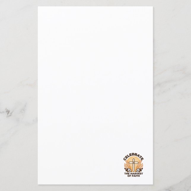 Lámina Celebración de la cosecha de la fe - Arte Inspirad (Anverso)